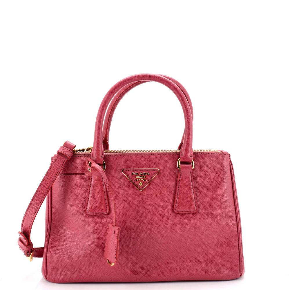 Prada Galleria Double Zip Tote Saffiano #244766P86B - Picture 1 of 7